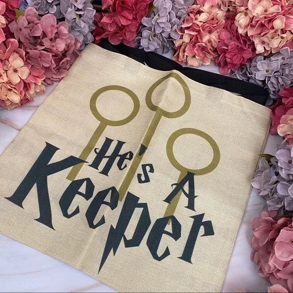 Eco-Friendly Harry Potter Keeper Folding Tote Bag - Picture 3 of 10